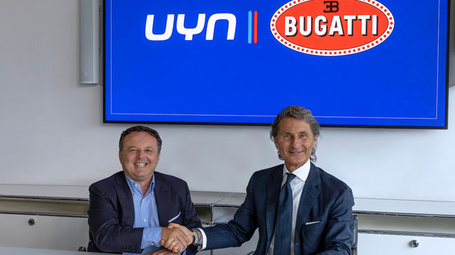 UYN E BUGATTI NASCE UNA PARTNERSHIP PER UNA LINEA DI ABBIGLIAMENTO E DI SCARPE AD ALTA PERFORMANCE